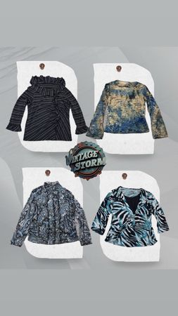Y2K Mod Fever Poly Blouse