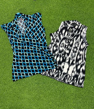 Yv396 Printed Blouse 10P