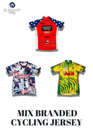 Mix Branded Cycling Jerseys - EVM1095