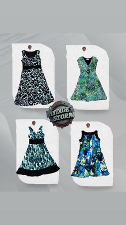 Y2K Floral Midi Dress