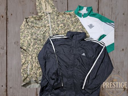 Branded crazy windbreaker