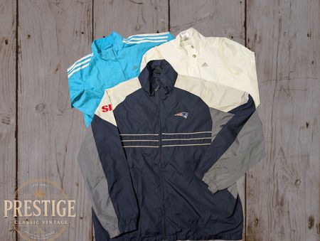 Branded crazy windbreaker