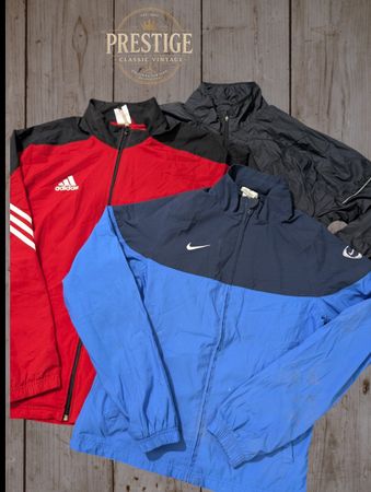 Branded crazy windbreaker