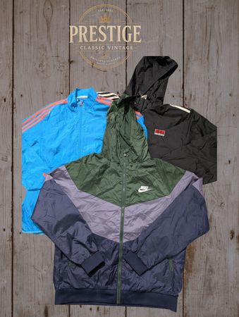 Branded crazy windbreaker
