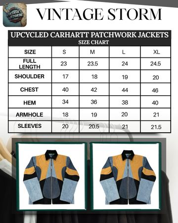 Upcycled Carhartt Patchwork Jacket