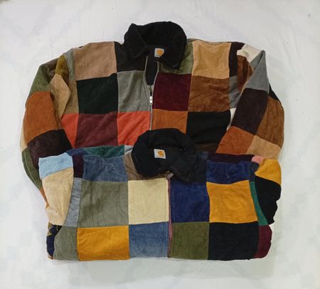 CR8562 UPCYCLED CARHARTT CORDUROY JACKETS