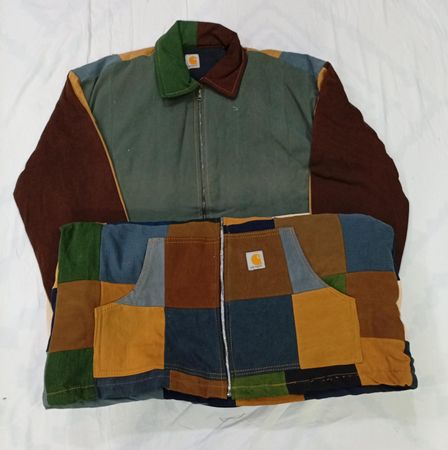 CR8565 UPCYCLED CARHARTT JACKETS