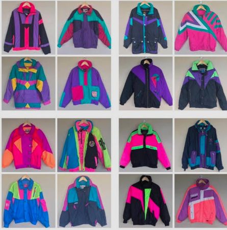 Branded crazy windbreaker