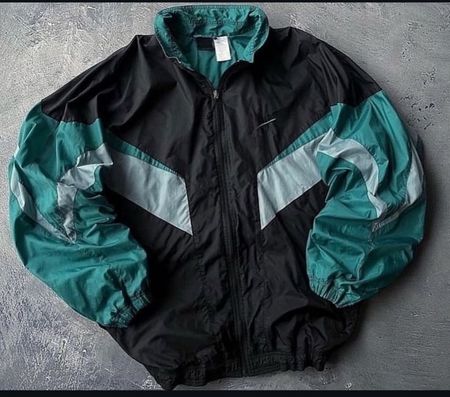 Branded crazy windbreaker