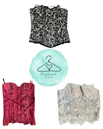 160526-9 y2k corsets 10 pcs