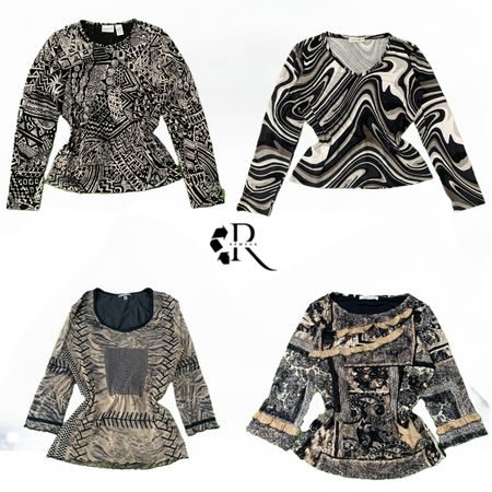 Y2k Romantic Vibe Printed Full Sleeve Top RW-1993
