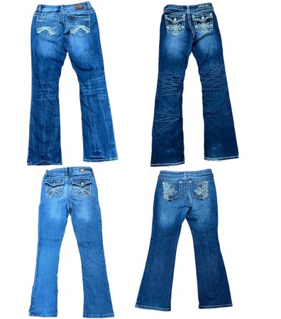Y2K Unique Flyer Jeans 10 pcs At 926