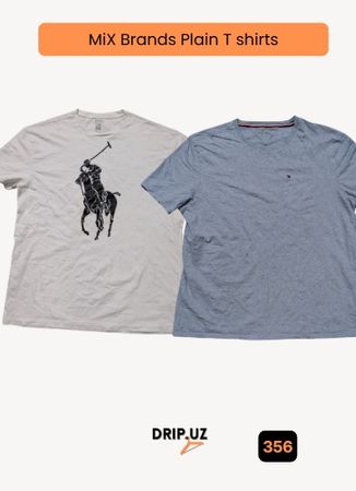 Mixed Plain T shirts // Ralph Lauren, Lacoste, Tommy, Chaps