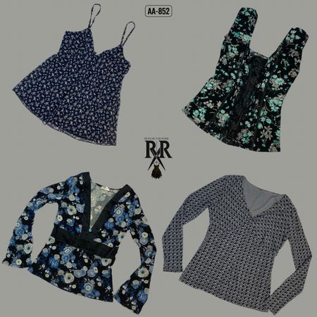 Y2K Pretty Grunge Mix Tops (AA-852)