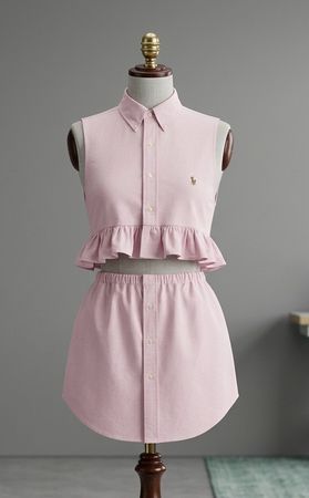 Upcycle  Ralph Lauren Co-Ord Two- Piece Set (DV -05)