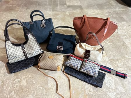Authentic gucci LV Fendi baguette lady dior handbags deal