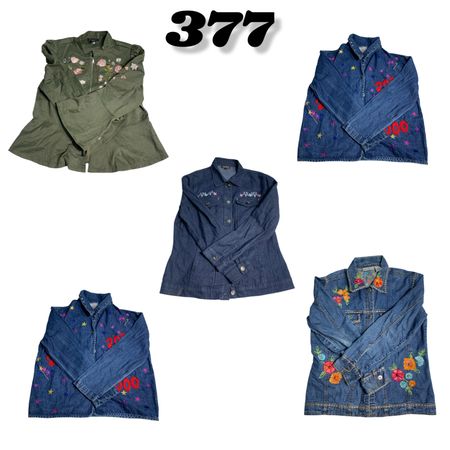 Women Fancy Denim jacket (brands) Cato & Christopher etc #337.