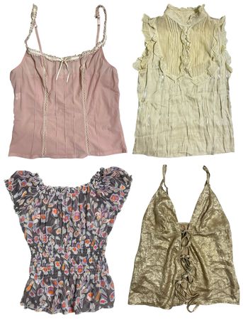 Soft Girl Core x Y2K Tops: TT-267