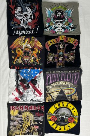 Rock Band tees