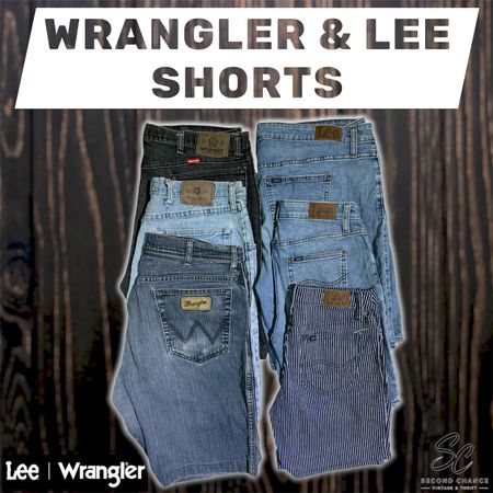 Wrangler & Lee Men's Denim Shorts