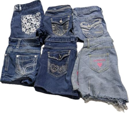 LEVI’S AND OTHER MIX BRANDS MINI SHORTS (029)