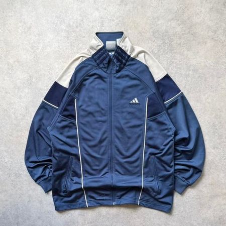Branded windbreaker track jackets