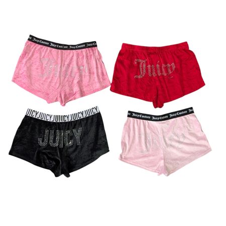 Juicy Couture Velour Lounge Shorts | Trendy Y2K Essential