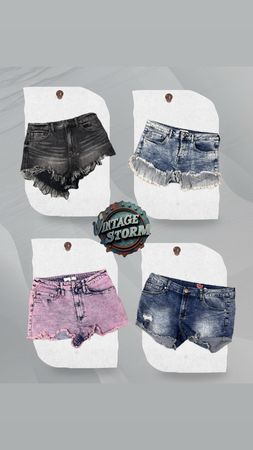 Y2K Frayed Sexy Shorts