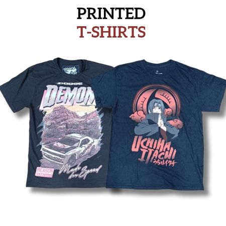 Mixed Graphic T-Shirts
