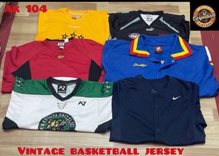 Vintage basketball jersey ak104