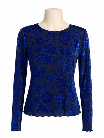 Y2K Long Sleeve Peasant Top