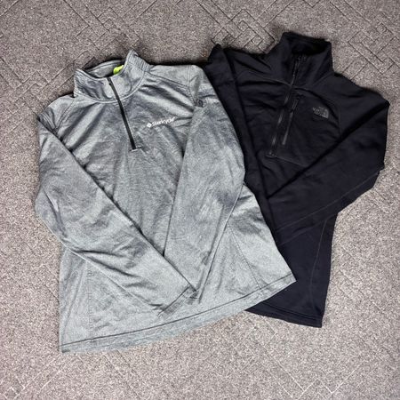 The north face half zip sweatshirts (cv64)
