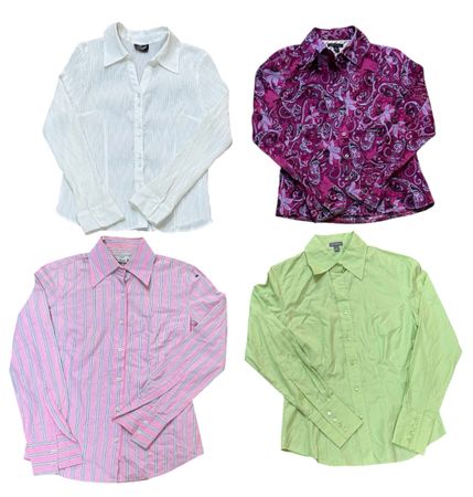 Y2K unique Office shirt 10 pcs At 932