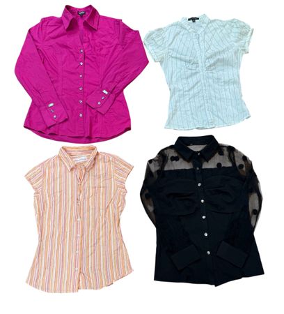 Y2K office core shirt 10 pcs At 934