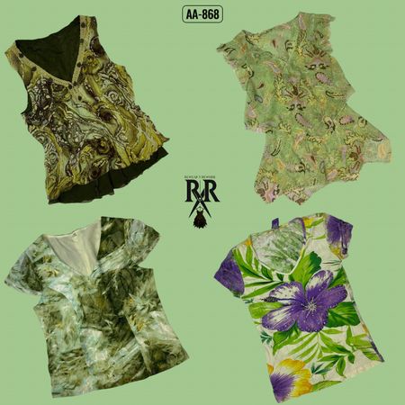 Y2K The Nature Vibe Mix Sleeveless Tops (AA-868)
