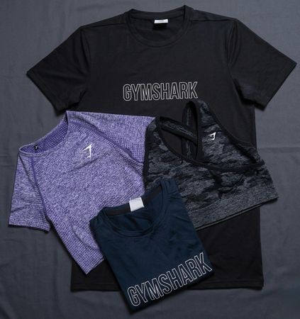 4C-0020 Gymshark T-Shirt & Tank Top Mixed Bundle