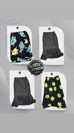 Y2K Luxe Poly Skirt