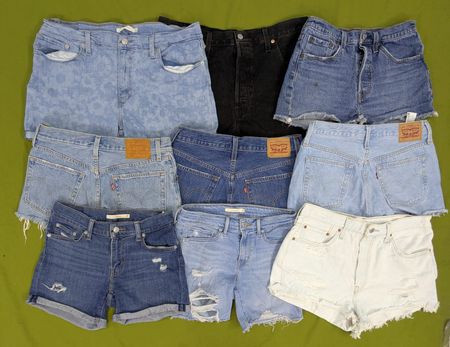 RV3534 Women Levi's Mini Shorts