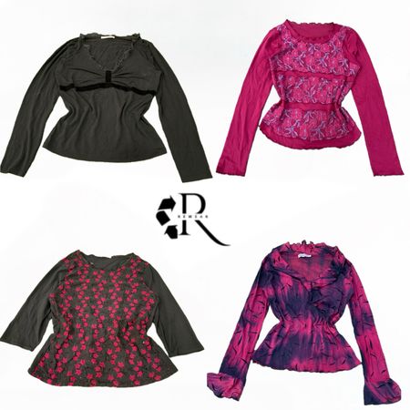 Y2K Natural Vibes Girl Full Sleeves Tops RW2008