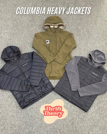 Columbia Heavy Jackets- (19/05)