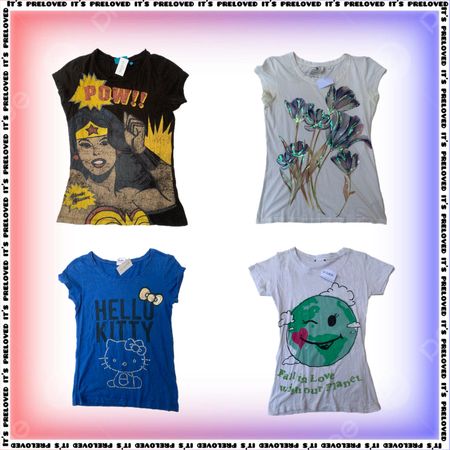 Baby Tees Buffet- Graphic Tees, Beaded Tees (SS-2398)