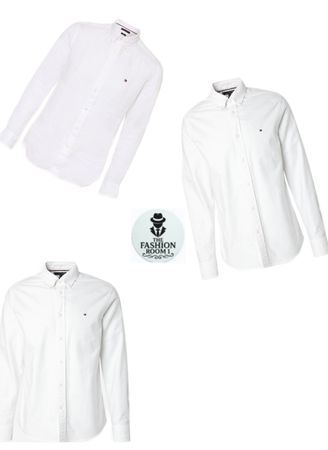 white Tommy Hilfiger shirt
