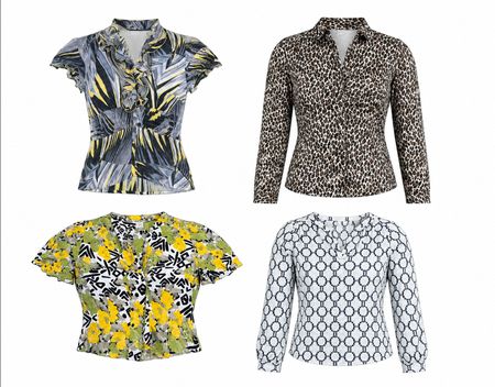 Y2k woman's mixed blouses VCH 091