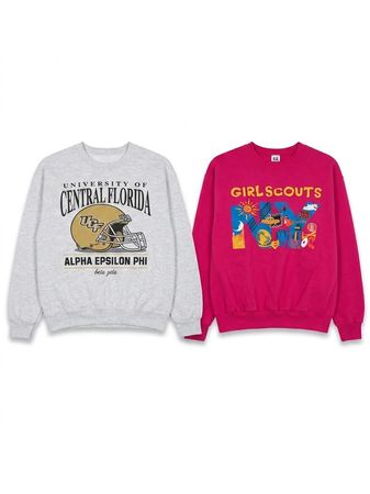 (FV-1468) Sweatshirt Crewneck