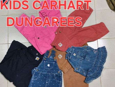 KIDS CARHART DUNGAREE