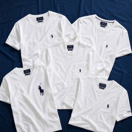 Ralph Lauren White Crewnecks T-shirts