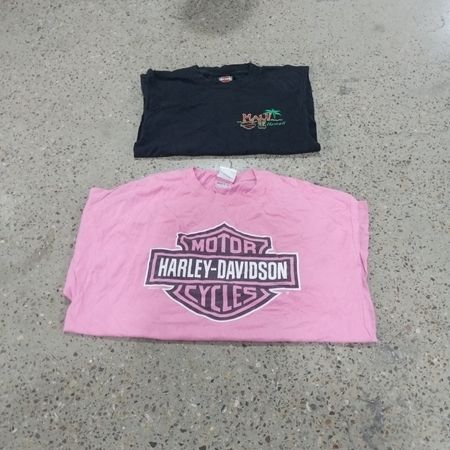 T-shirts à col rond Harley Davidson