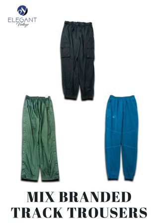 Mix Branded Track Trousers - EVM1222
