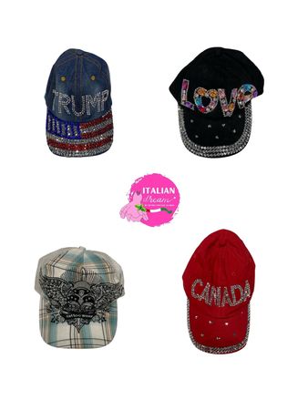 Y2K retro girl caps