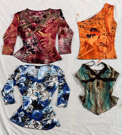 Y2k blouses (451)